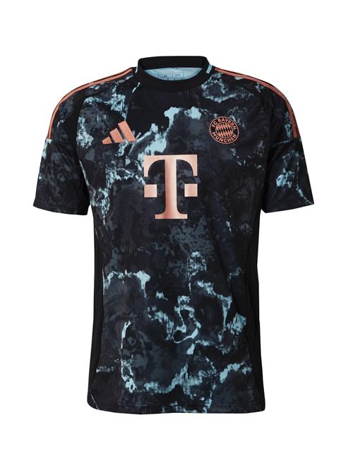 ADIDAS PERFORMANCE Fodboldtrøje 'FC Bayern München Away 24-25'  lyseblå / mørkegrå / koral / sort