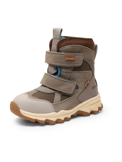 Se BISGAARD Snowboots 'Edon'  azur / brun / taupe ved About You