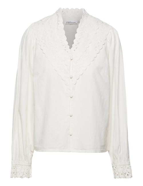 Karen By Simonsen Janellekb Blouse Karen By Simonsen White