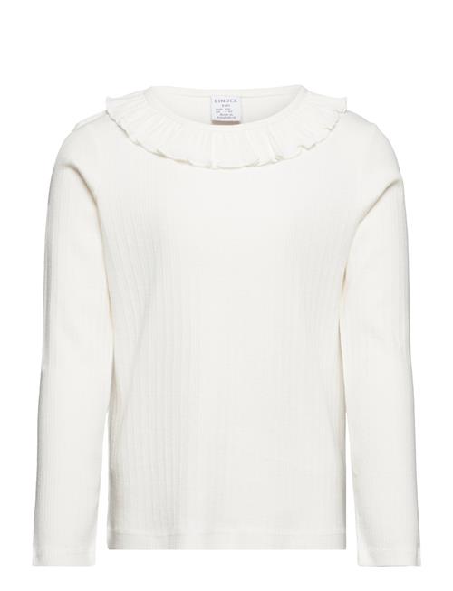 Lindex Top Drop Needle Frill Collar Lindex White