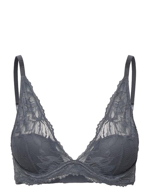 Calvin Klein Lightly Lined Plunge Calvin Klein Grey