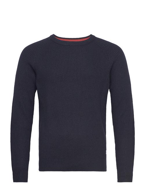 Jack & Jones Jjpannel Knit Crew Neck Aw23 Jack & J S Navy