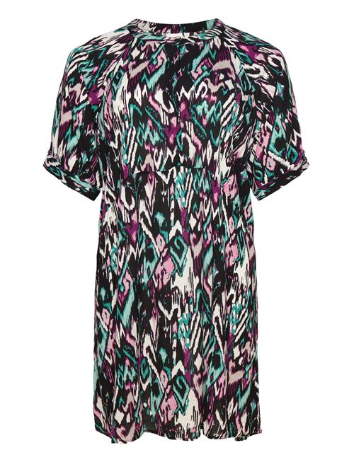 ONLY Carmakoma Caralona Life 2/4 Tunic Dress Aop ONLY Carmakoma Black