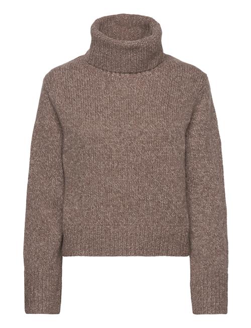 Se Wool-Cashmere Turtleneck Sweater Polo Ralph Lauren Brown ved Booztlet