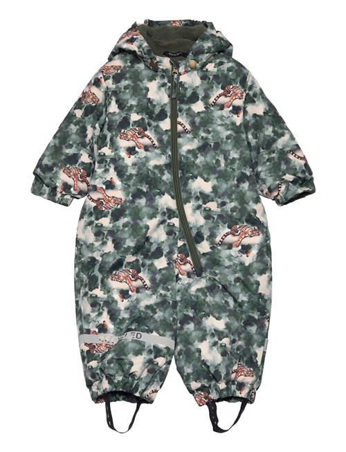 Se mikk-line Snow Suit Aop Mikk-line Green ved Booztlet