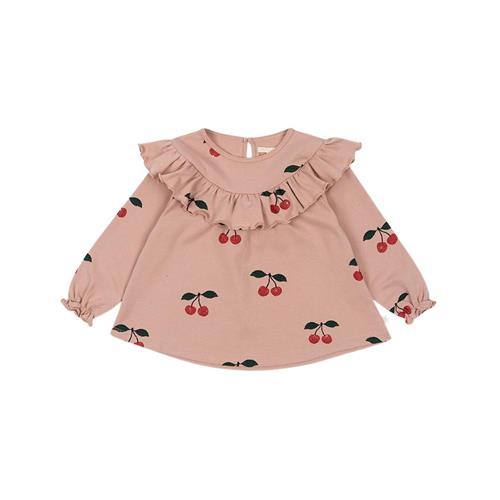 Konges Sløjd MALLI GLITTER BLOUSE GOTS | Lyserød | 7-8 years