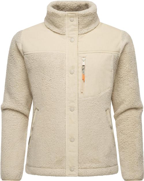 Ragwear Fleecejakke 'Appopis Block'  beige / ecru