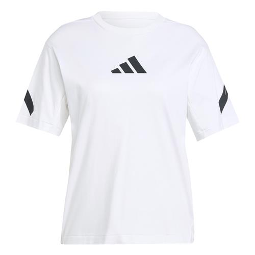 Se ADIDAS SPORTSWEAR Funktionsbluse 'Z.N.E.'  sort / hvid ved About You