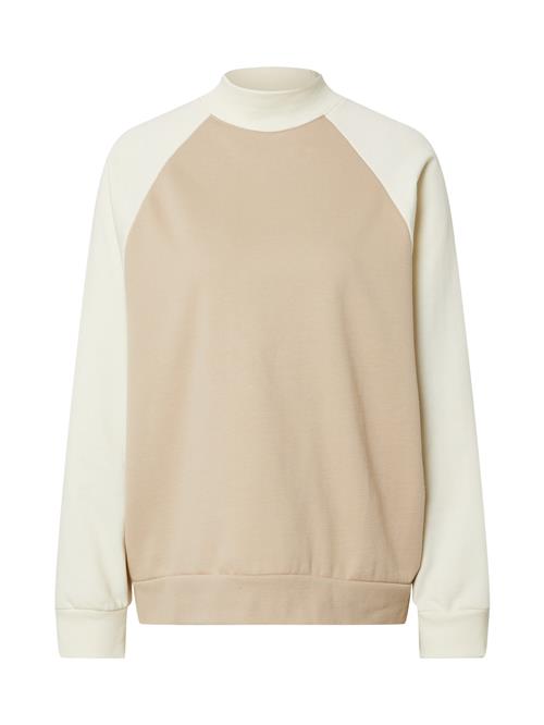 EDITED Sweatshirt 'Birthe'  mørkebeige / æggeskal