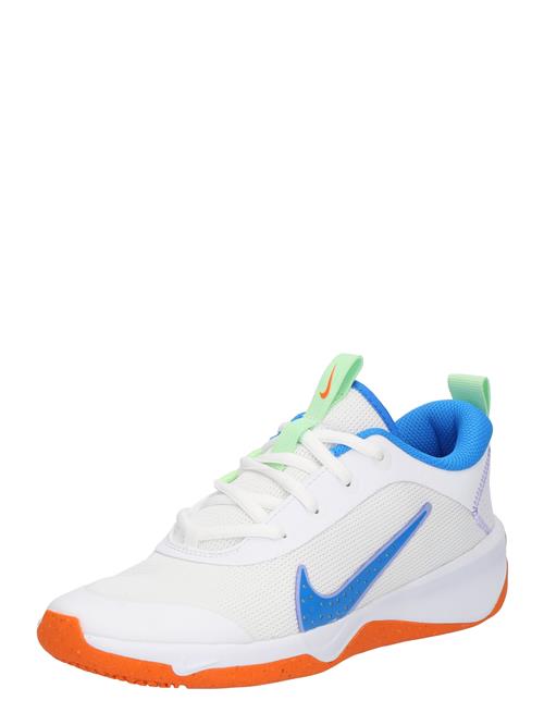 NIKE Sportssko 'Omni Multi-Court'  blå / lime / hvid