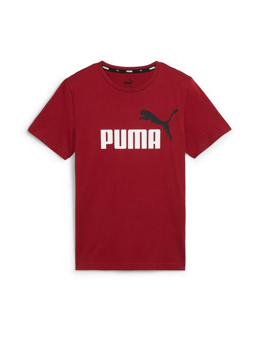 Se PUMA Shirts 'ESS+'  rød / sort / hvid ved About You