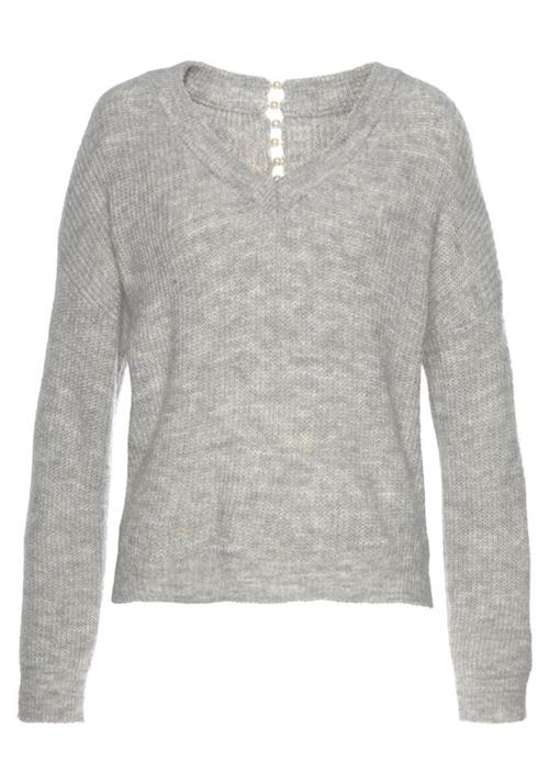 Se LASCANA Pullover  grå-meleret ved About You