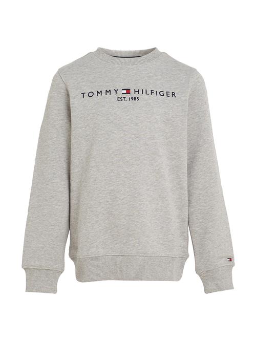 Se TOMMY HILFIGER Sweatshirt  natblå / grå-meleret / rød / hvid ved About You