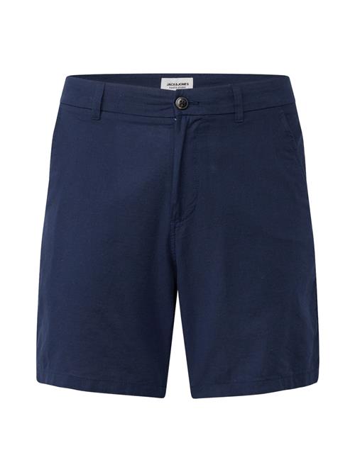 JACK & JONES Lærredsbukser 'JJAce Summer'  navy