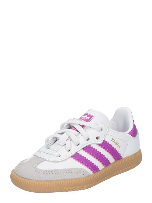 ADIDAS ORIGINALS Sneakers 'Samba'  lysegrå / mørkelilla / hvid