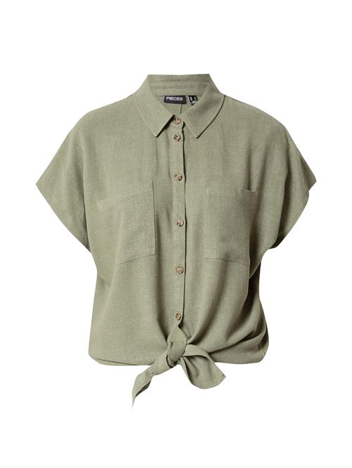 PIECES Bluse 'Vinsty'  khaki