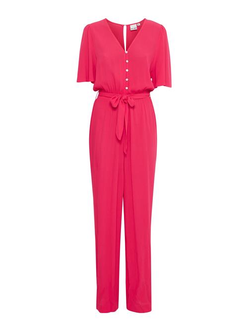 ICHI Jumpsuit 'MARRAKECH'  hindbær