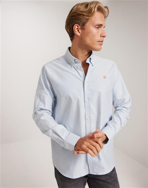 Les Deux Konrad Contrast Oxford Shirt Oxfordskjorter Blå