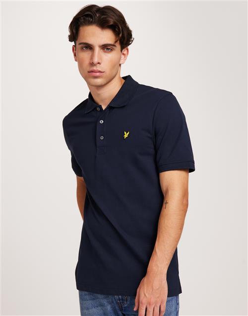 Lyle & Scott Plain Polo Shirt Kortærmede poloer Blå