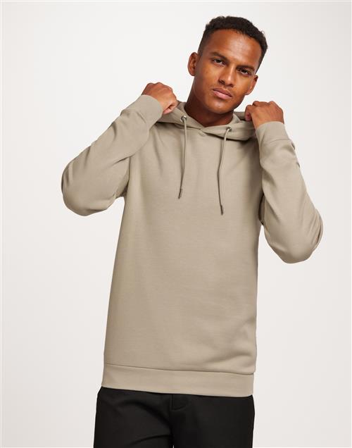 Selected Homme Slhemanuel Soft Hood Sweat Noos Hoodies Beige