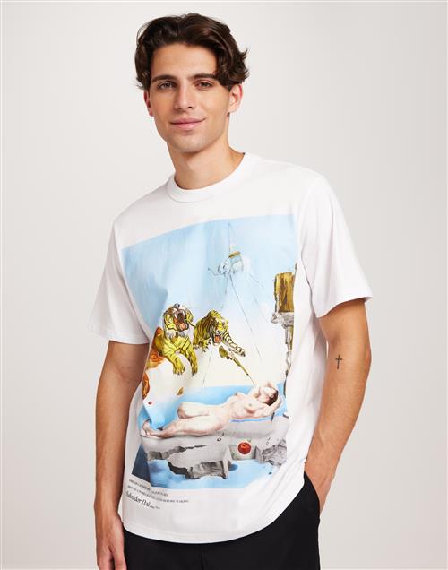 Neuw Dali "Dream Tee' Printed t-shirts Hvid