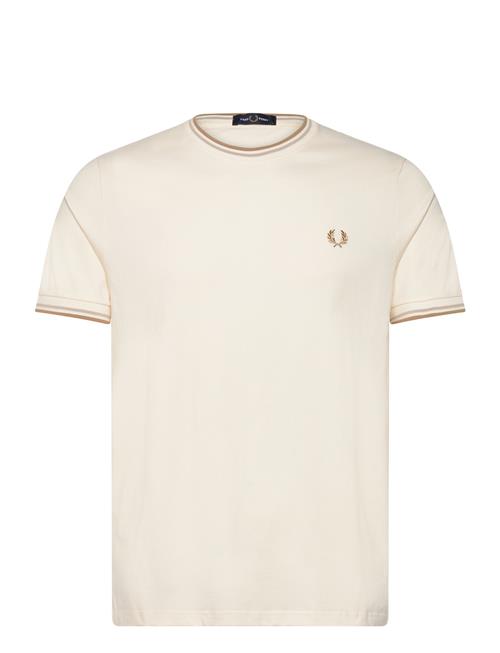 Fred Perry Twin Tipped T-Shirt Fred Perry Cream