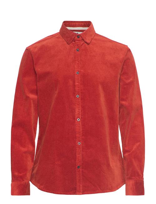 Anerkjendt Akleif Corduroy Shirt Anerkjendt Red