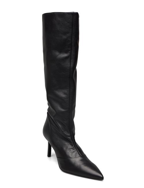 Se Calvin Klein Geo Stiletto Knee Boot 70 Calvin Klein Black ved Booztlet