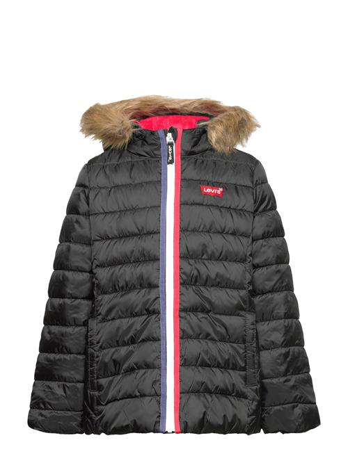 Se Levi's Lvg Tape Detailed Puffer Levi's Black ved Booztlet