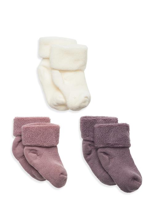 Wool Baby Socks - 3-Pack Mp Denmark Patterned