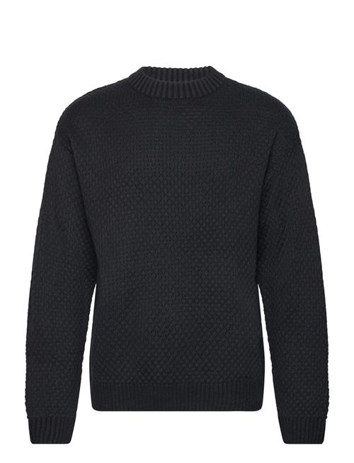 Se Jack & Jones Jorlakewood Knit Crew Neck Bf Ln Jack & J S Black ved Booztlet