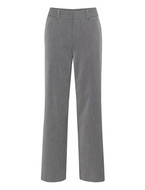 Se Gestuz Joellegz Mel. Pinstripe Mw Pants Gestuz Grey ved Booztlet