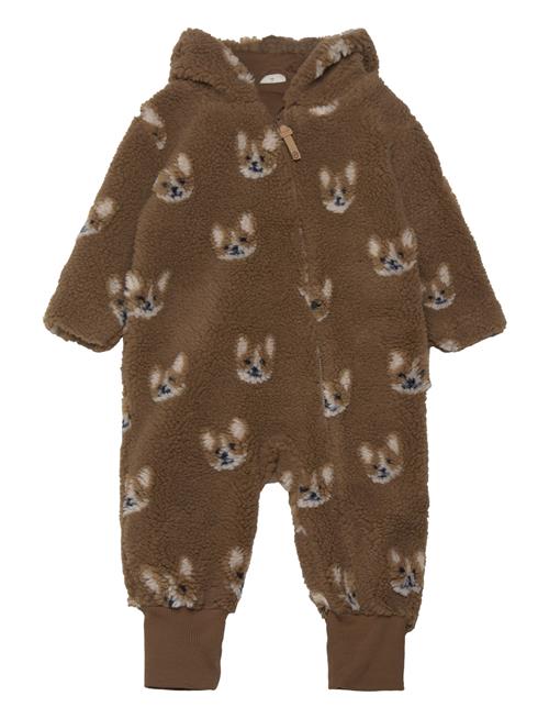 Se Minymo Wholesuit Teddy W. Lining Minymo Brown ved Booztlet