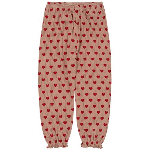 Se Konges Sløjd Chleo Pants Ocs - Coeur Mahogany | Rød | 6 months ved Babyshop