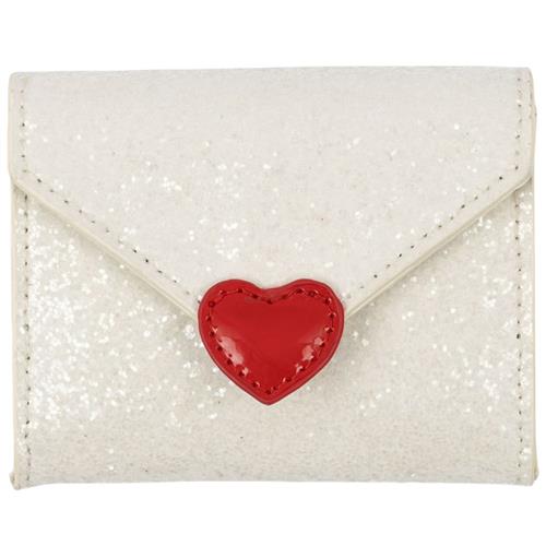 Konges Sløjd Love Letter Wallet - Cream Glitter |  | 0