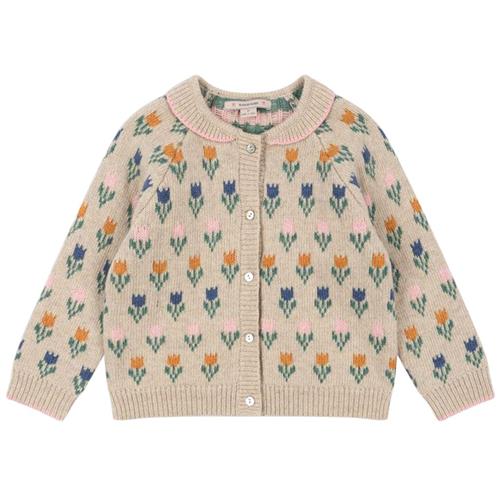 Konges Sløjd Belou Knit Cardigan - Tulipe | Beige | 5-6 years