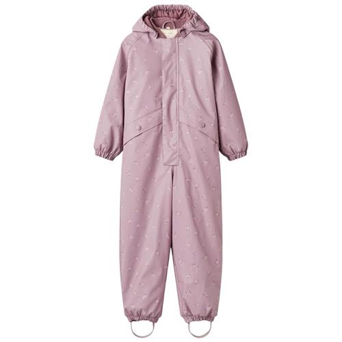 Se Wheat Thermo Rainsuit Aiko Soft Lilac Flowers | Lilla | 104 cm ved Babyshop