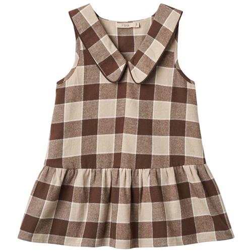 Fliink Cody Spencerdress Humus Check | Brun | 2 years