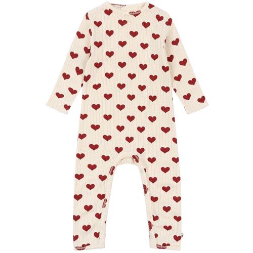 Se Konges Sløjd Minnie Onesie Gots - Amour Rouge | Rød | 18 months ved Babyshop