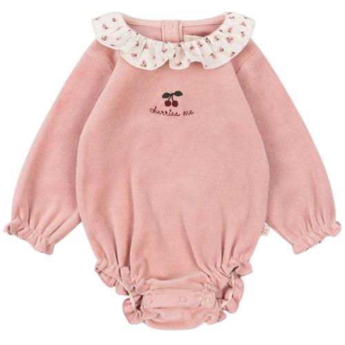 Konges Sløjd Miffa Frill Body Gots - Mellow Rose | Lyserød | 12 months