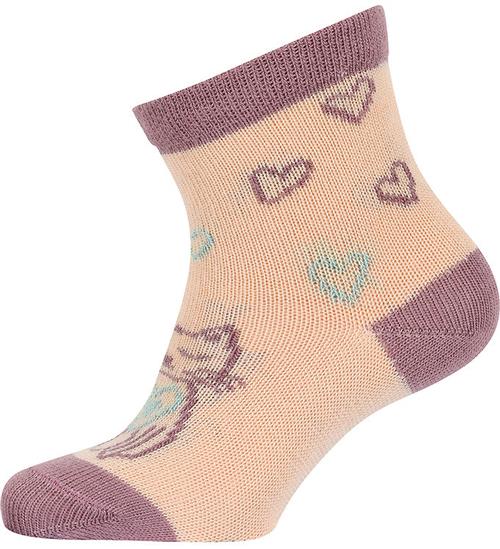 Se Melton Strømper - Cat Love - Ivory cream ved KidsWorld