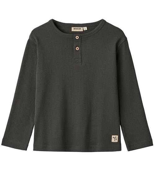 Se Wheat Bluse - Rib - Morris - Raven ved KidsWorld