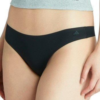 adidas Trusser 2P Active Light Flex Thong Sort Small Dame