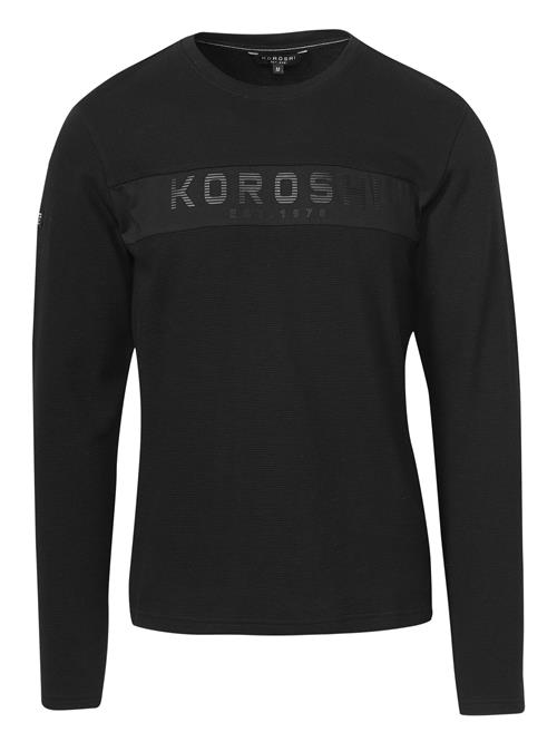 KOROSHI Shirts  sort