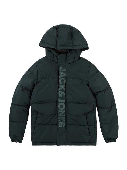 Jack & Jones Junior Vinterjakke 'JCOSPEED'  grøn / mørkegrøn