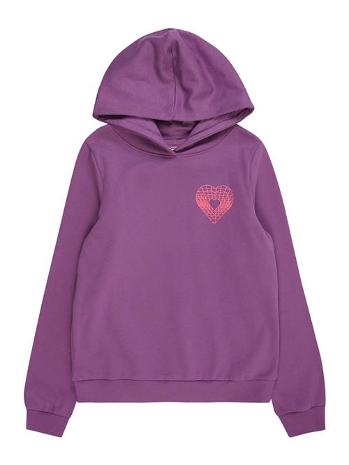 KIDS ONLY Sweatshirt 'KOGNATALIE'  lilla / hindbær