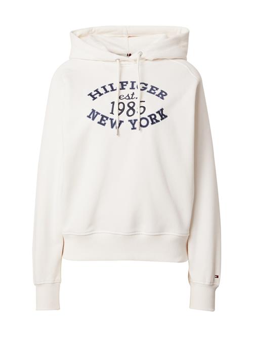 Se TOMMY HILFIGER Sweatshirt  navy / hvid ved About You