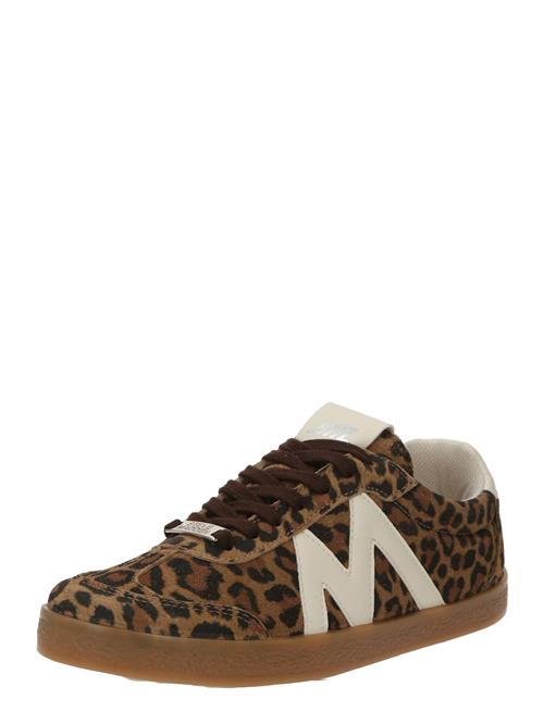 Se STEVE MADDEN Sneaker low 'Escapade'  brun / mørkebrun / sort / hvid ved About You