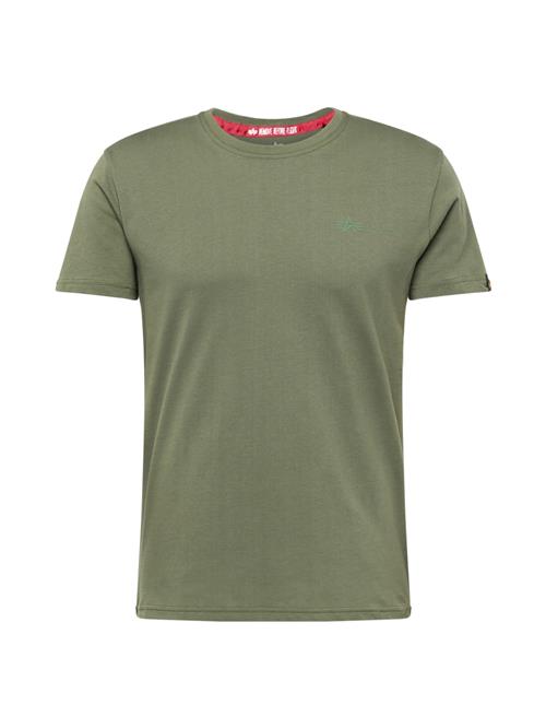 ALPHA INDUSTRIES Bluser & t-shirts  grøn / khaki