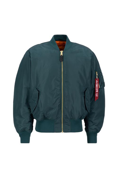 ALPHA INDUSTRIES Overgangsjakke 'MA-1'  guld / grøn / rød